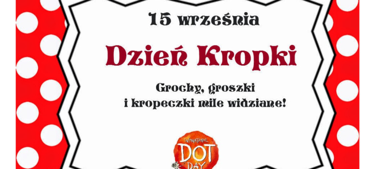 Dz kropki napis